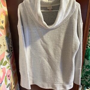 Merona Off-White Cowl Neck Sweater